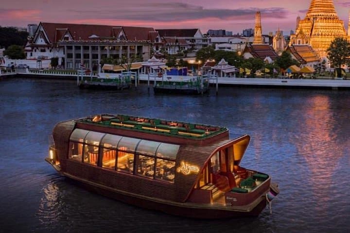 Apsara Luxury Dinner Cruise on Bangkok's Chao Phraya — Royal Thai Cuisine Aboard a Restored Rice Barge photo 2