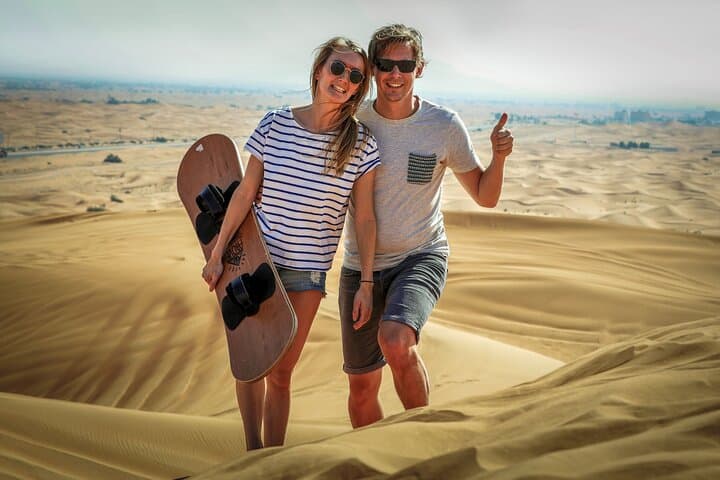Abu Dhabi Desert Safari: Evening Dune Bashing, Camel Ride & BBQ Experience photo 4