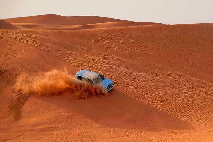 Doha Desert Safari: Dune Bashing, Sandboarding & Camel Ride to the Inland Sea