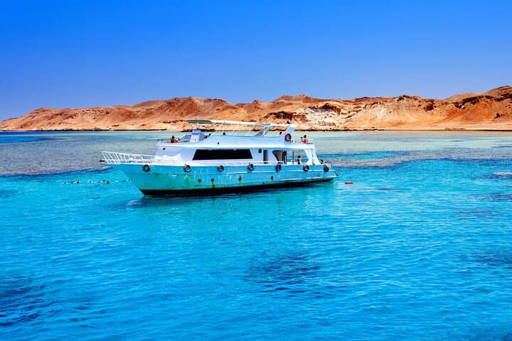Tiran Island Snorkeling from Sharm El Sheikh — Coral Gardens, Two Reef Stops & Lunch photo 1
