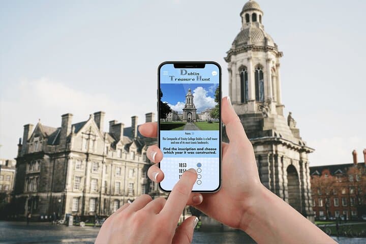 Dublin City Treasure Hunt: Interactive Scavenger Quest Through Historic Streets