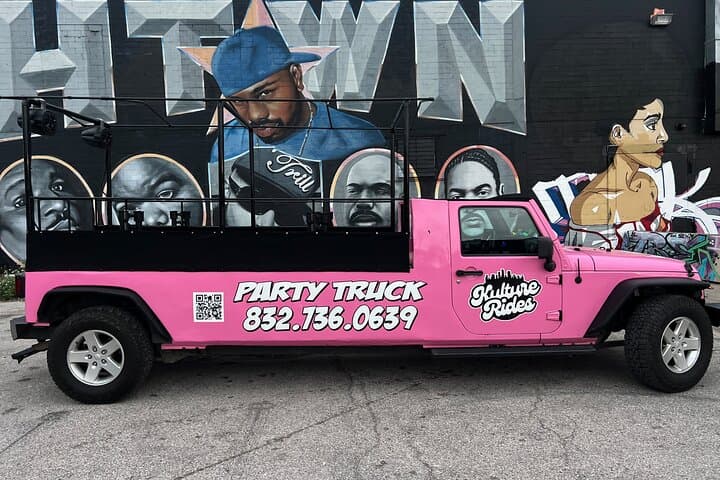 Pink Party Jeep Tour in 3rd Ward HTX — Open-Air Jeep Party Through Houston's Historic Streets photo 3