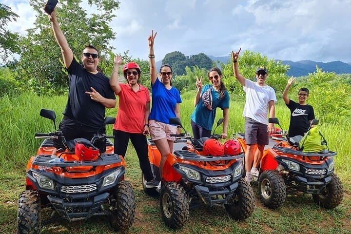 Khao Sok ATV Jungle Trail: Off-Road Through Limestone Cliffs