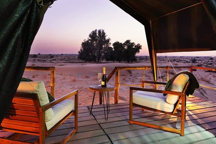 Overnight Dubai Desert Safari: Glamping, Dune Driving & Stargazing in the Dubai Desert Conservation Reserve photo 6
