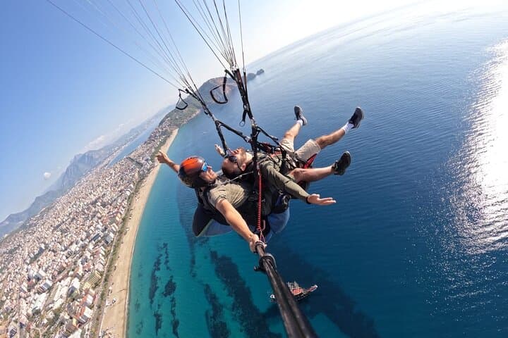 Soar Over Alanya: Paragliding + Cleopatra Beach Day Trip from Antalya photo 5
