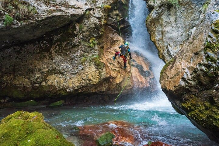 Canyoning at the Foot of Mont Blanc — Chamonix Alpine Canyon Descent photo 2