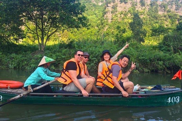Hanoi to Ninh Binh Day Trip — Trang An, Mua Cave & Hoa Lu with Luxury Transfer photo 2