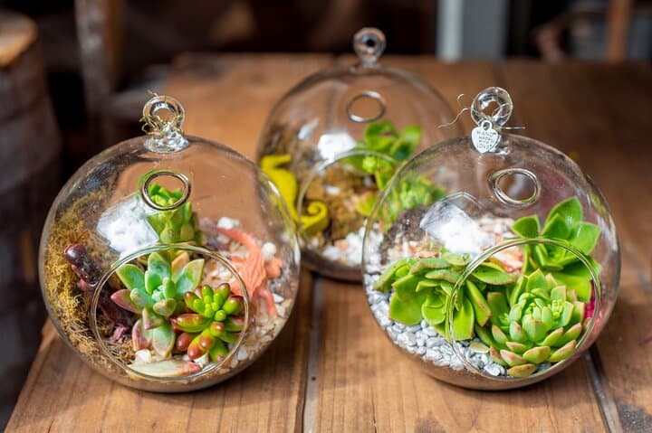 DIY Flower Decorating Class in Orange County — Glass Dome Arrangements photo 5
