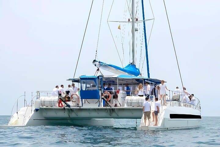 Sunset Sail in Barcelona: Shared Catamaran with Music & Drinks photo 5