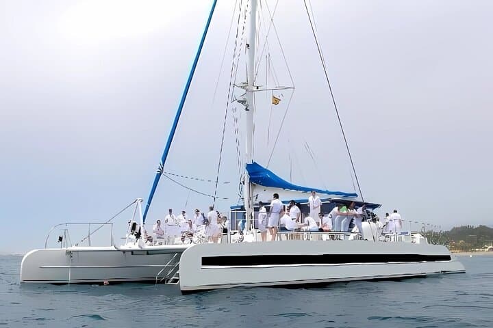 Sunset Sail in Barcelona: Shared Catamaran with Music & Drinks photo 6