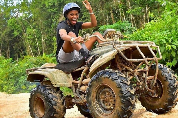 Cancun Jungle Ecopark: Ziplines, ATVs and Cenote Swim Adventure photo 2