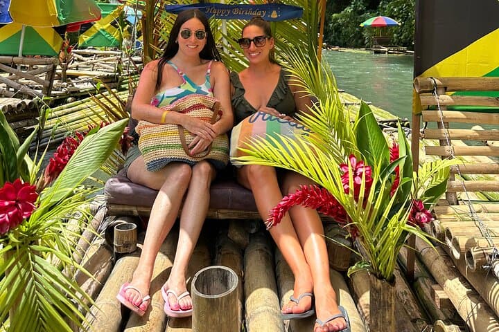 Private Bamboo Rafting, Limestone Foot Massage & Hip Strip Shopping in Montego Bay photo 6