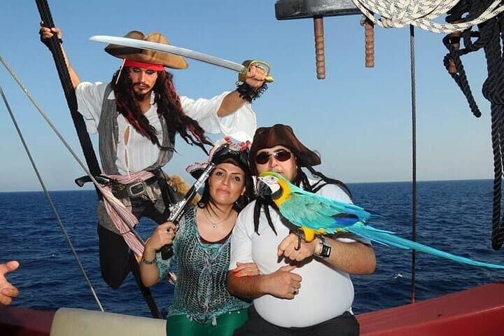 Alanya Pirate Boat Cruise: Cove Snorkeling, Lunch & Unlimited Soft Drinks photo 3