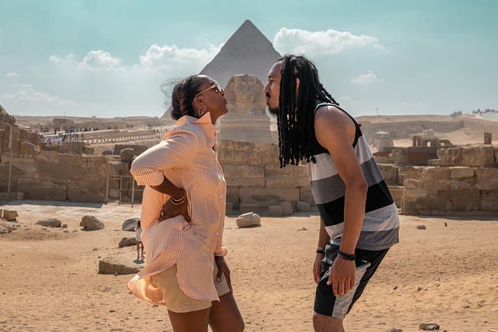 Giza Pyramids Tour: Camel Ride, ATV Dunes, Nile Felucca & Cairo Shopping photo 2
