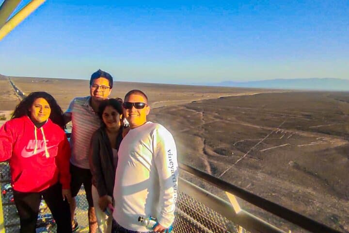 Nazca Lines Flyover and Huacachina Oasis Dune Adventure from Ica