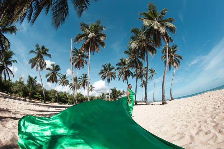Sunrise Flying Dress Photoshoot on Macao Beach, Punta Cana photo 6