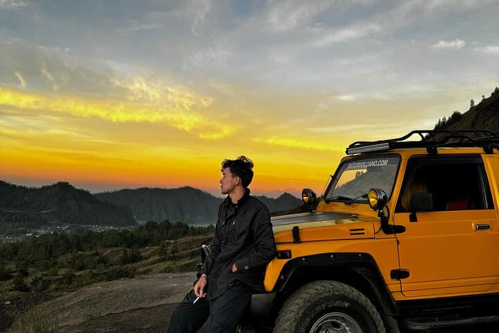 Mt Batur Sunset 4WD Jeep Tour: Off-Road Sunset Adventure from Ubud photo 1