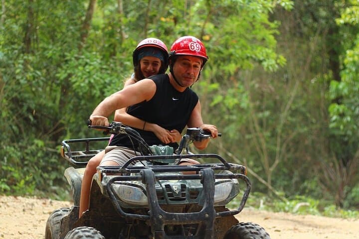 Riviera Maya Adrenaline Day: 1km Zipline, Cenote Swim & ATV Adventure photo 3