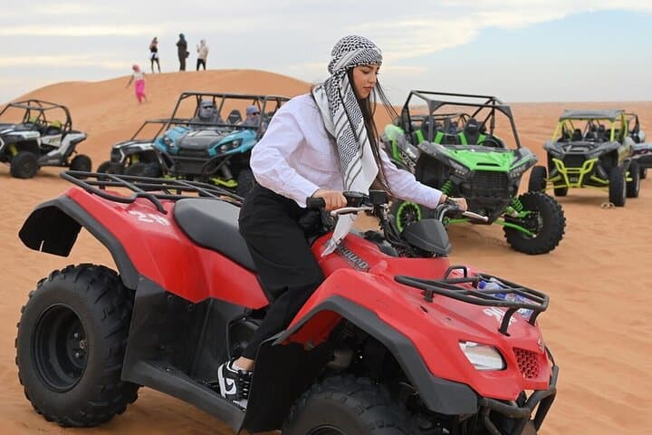 Dubai Desert Safari with BBQ Dinner, Dune Bashing & Evening Camp photo 5