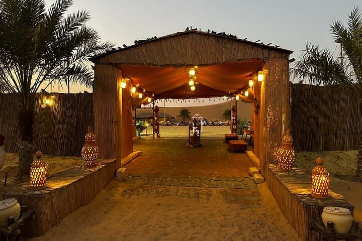 VIP Arabian Desert Evening Safari — Private Quad Biking, BBQ Dinner & Live Dance in Abu Dhabi photo 1