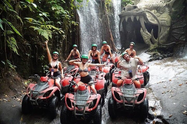Bali ATV to Waterfall & Dragon Cave — Ubud Off-Road Adventure with Lunch