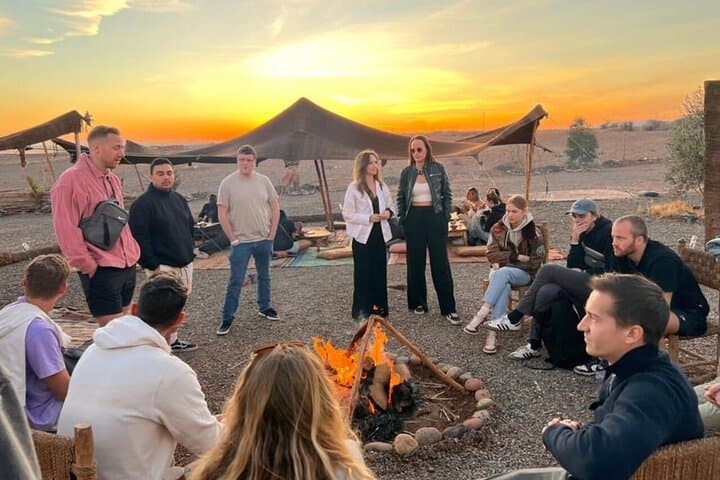 Agafay Desert Sunset Camel Ride with Dinner & Cultural Show from Marrakech photo 4