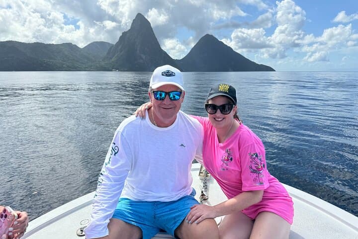 Private Half-Day Charter in St. Lucia: Soufrière, Pitons & Snorkeling photo 2