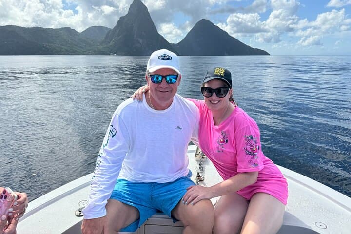 Sea and Land Tour in St. Lucia: Pitons, Snorkeling & Sulphur Springs Half-Day photo 2