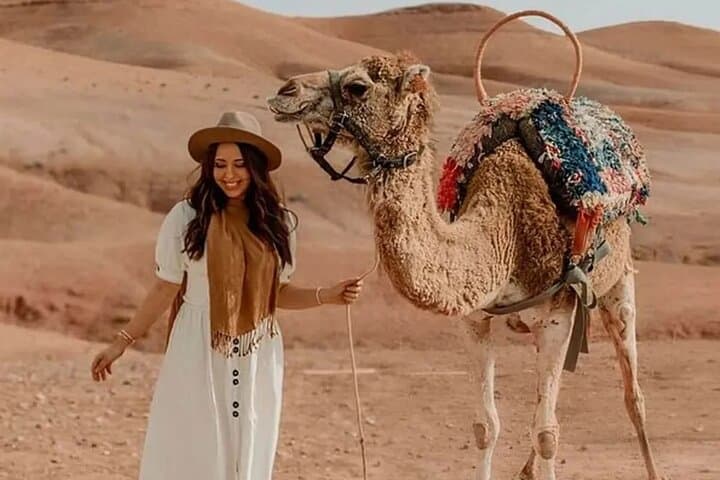 Half-Day Camel Ride in Agafay Desert from Marrakech: Private Tour with Pickup photo 4