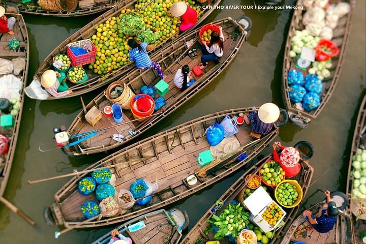 Can Tho Floating Market Full-Day Tour: Cai Rang, Rice Noodle Pizza & Fruit Gardens photo 5
