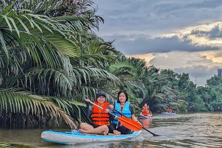Sunset SUP on the Saigon River: Paddle Through Rach Chiec’s War-Era Mangroves photo 6