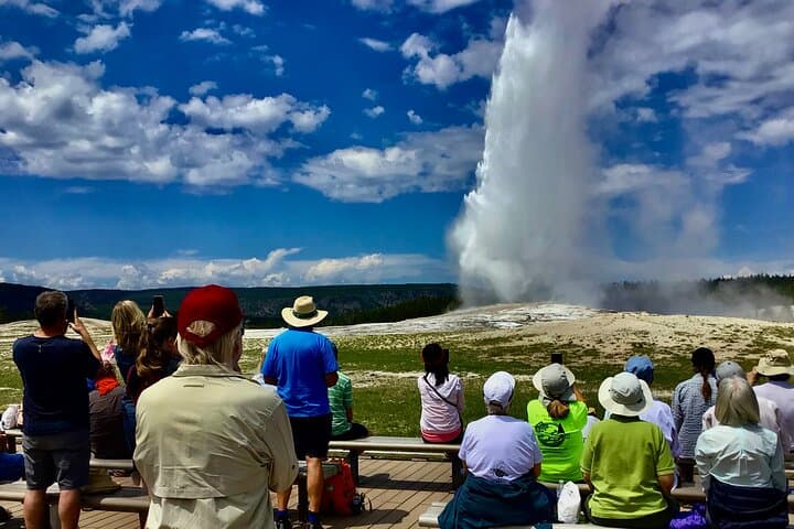 Yellowstone Lower Loop Minibus Tour: Old Faithful, Grand Prismatic & Lower Falls photo 3