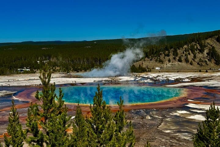 Pet-Friendly Full-Day Yellowstone Tour From Cody: Grand Prismatic, Old Faithful & Lower Falls photo 2