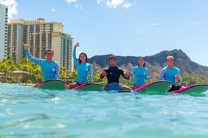 Learn to Surf in Waikiki: Group Lessons with Jamie O'Brien School of Surf photo 4