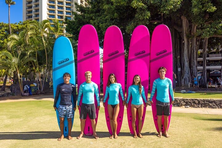 Learn to Surf in Waikiki: Group Lessons with Jamie O'Brien School of Surf photo 2