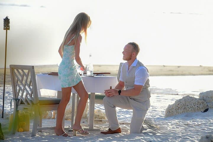 Private Proposal & Engagement Shoot at Smathers Beach, Key West photo 2
