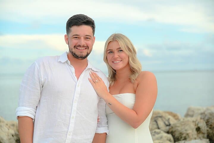 Private Proposal & Engagement Shoot at Smathers Beach, Key West photo 5