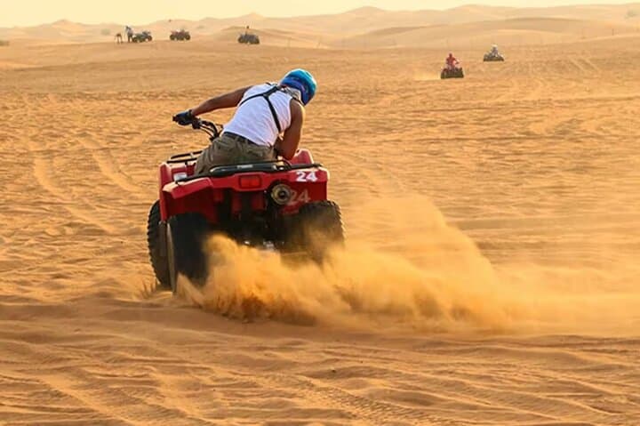 Doha Desert Sunrise & Sunset Tour — Dune Driving, Camel Rides & Sandboarding photo 5