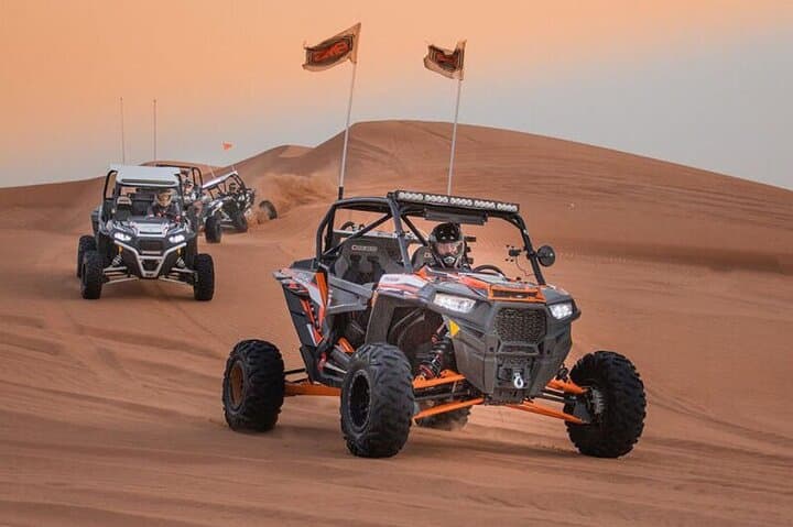 Doha Desert Sunrise & Sunset Tour — Dune Driving, Camel Rides & Sandboarding photo 6