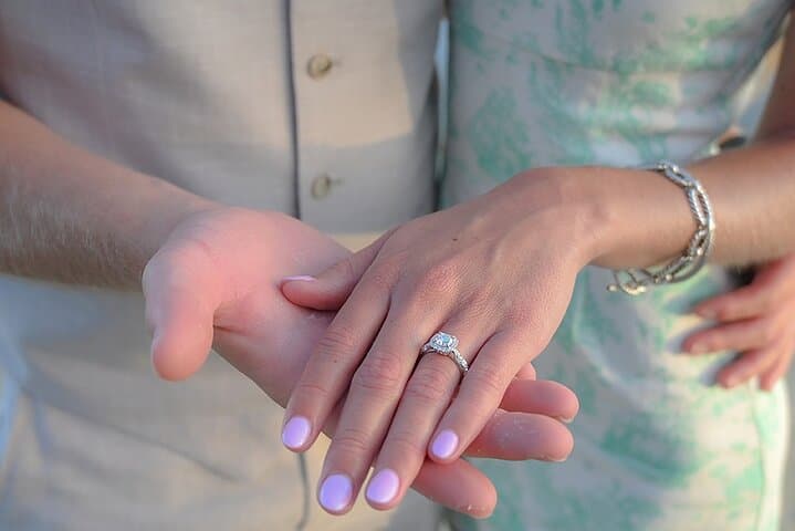 Private Proposal & Engagement Shoot at Smathers Beach, Key West