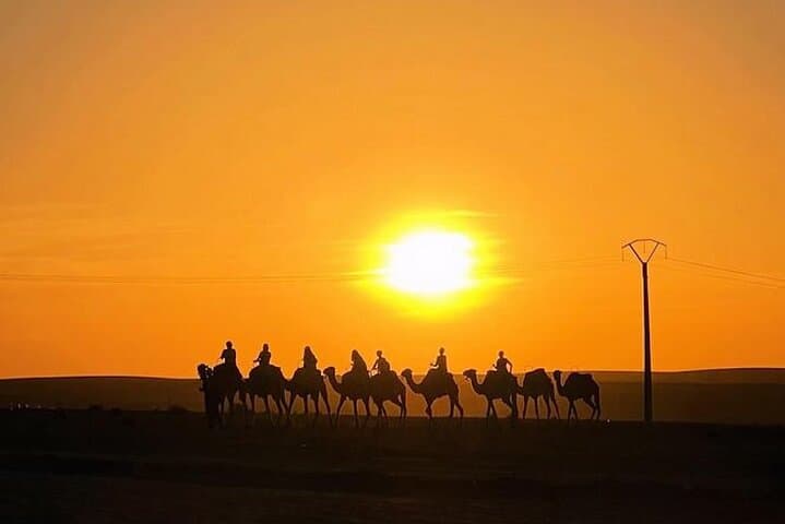 Agafay Desert Sunset Camel Ride and Camp Dinner from Marrakech photo 3