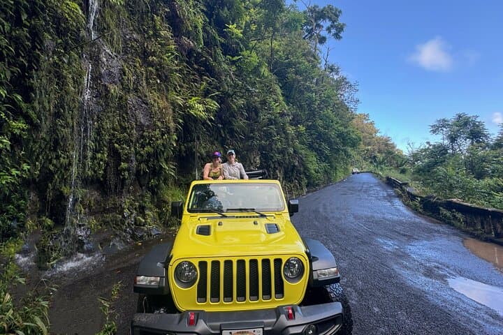 Private Open-Air Jeep Road to Hana Tour — Maui Scenic Drive, Waterfalls & Black Sand Beaches photo 3