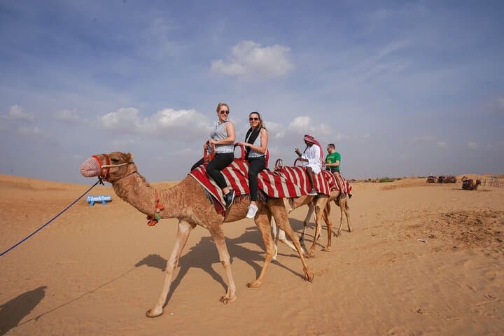 Abu Dhabi Morning Desert Safari: Dune Bashing, Sandboarding & Camel Ride photo 3