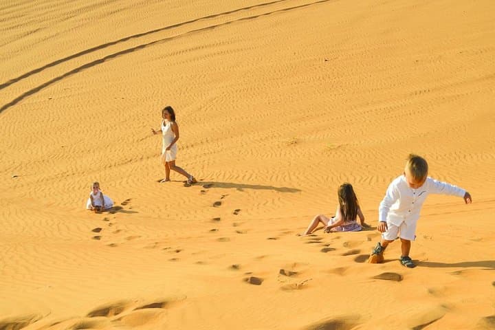 Morning Lahbab Desert Safari: Private Camel Ride, Sandboarding & Dune Bashing in Dubai photo 2