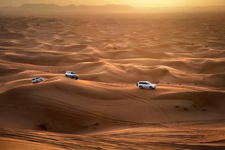 Qatar Private Desert Safari: 4-Hour Sunrise Dune Bashing & Sandboarding photo 4