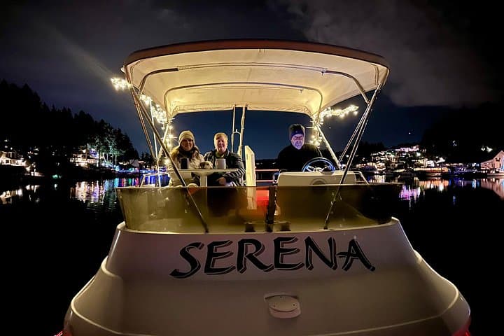 Gig Harbor Lighted Christmas Boat Cruise — Private 90-Min Holiday Harbor Tour photo 3