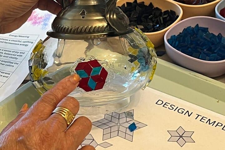 Mosaic Lamp Workshop Richmond — Hands-On Glass Mosaic Class (2.5 hrs)