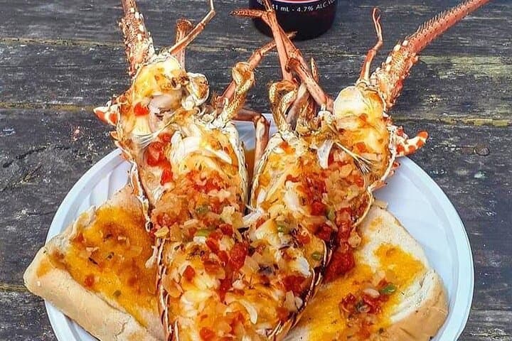 Booby Cay Lunch Cruise Negril: Lobster Beach Meal & Swim