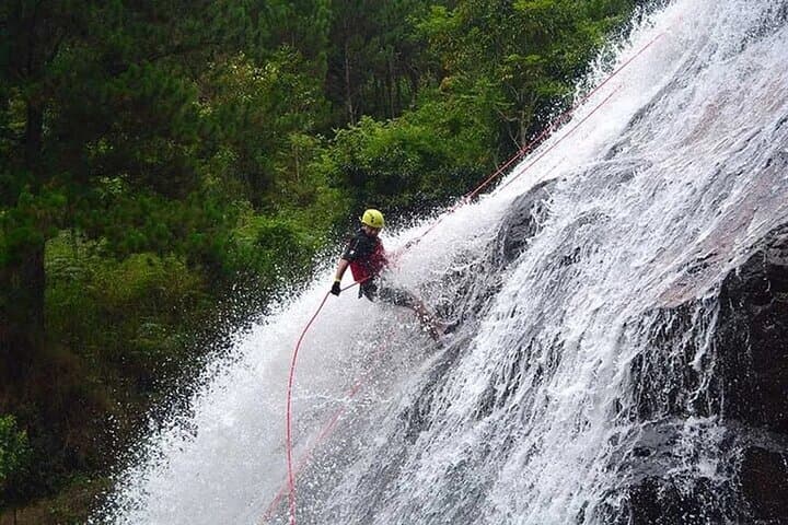 Full-Day Datanla Canyoning in Da Lat: Waterfall Abseils & Natural Slides photo 3