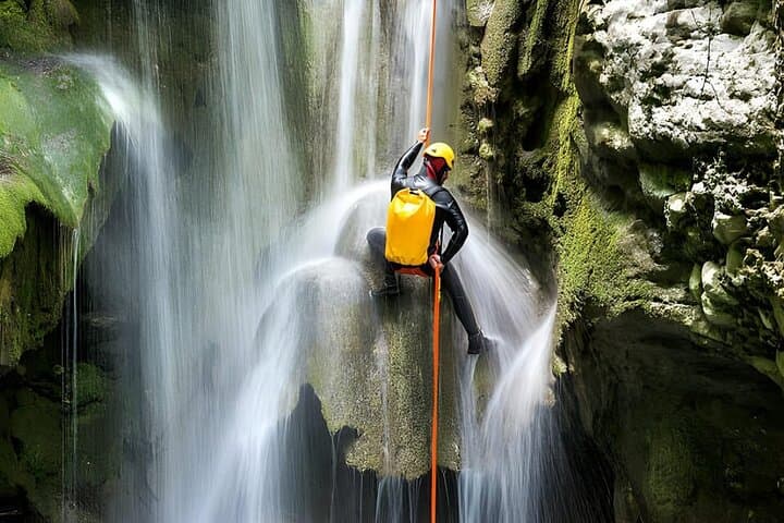Full-Day Datanla Canyoning in Da Lat: Waterfall Abseils & Natural Slides photo 6